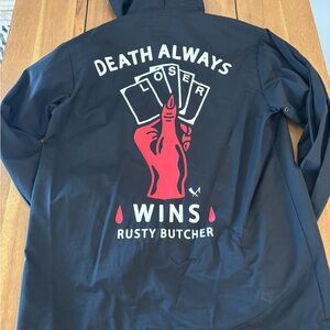 Death Always Wins - Rusty Butcher Nylon Jacket